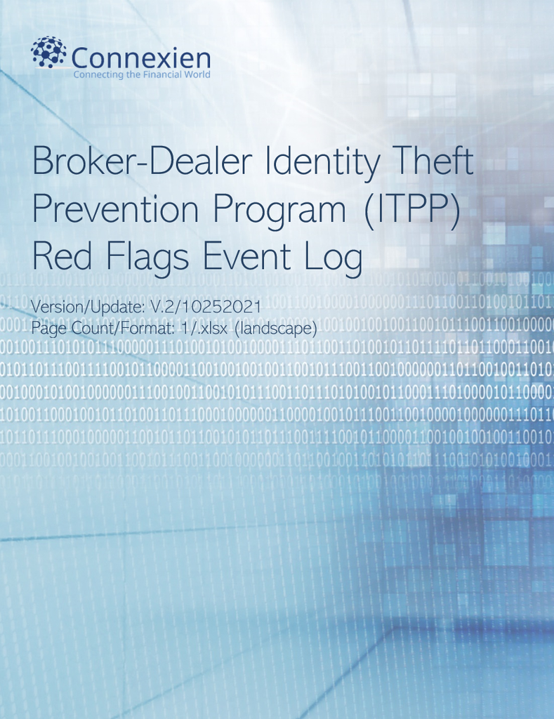 BD- Identity Theft Prevention Program (ITPP) Red Flags Event Log