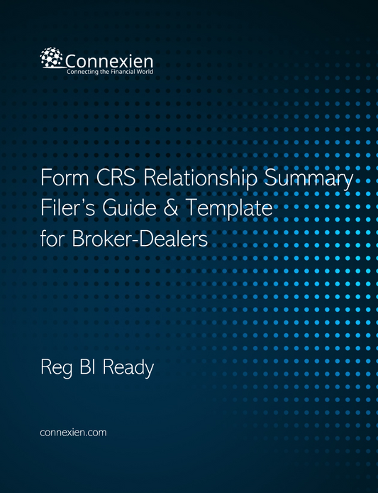 BD- Form CRS Relationship Summary Template for Broker-Dealers