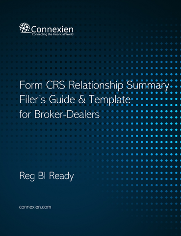 BD- Form CRS Relationship Summary Template for Broker-Dealers
